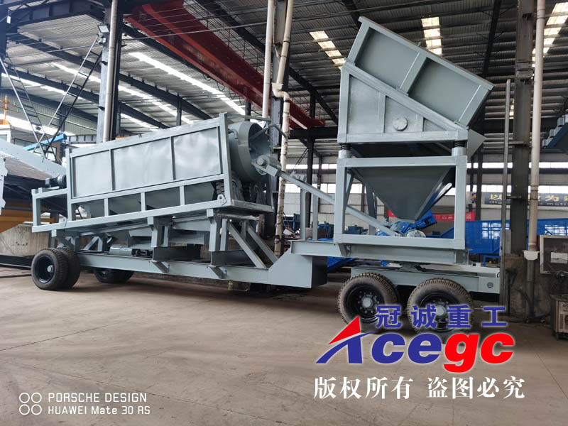 移動(dòng)式滾筒篩金礦尾礦提取設(shè)備